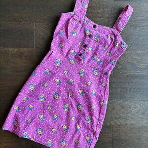 never worn Mini jean NOBO dress - magenta